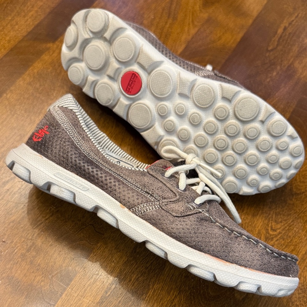 Skechers Casual beige Lace-Up boat shoes - Picture 3 of 3